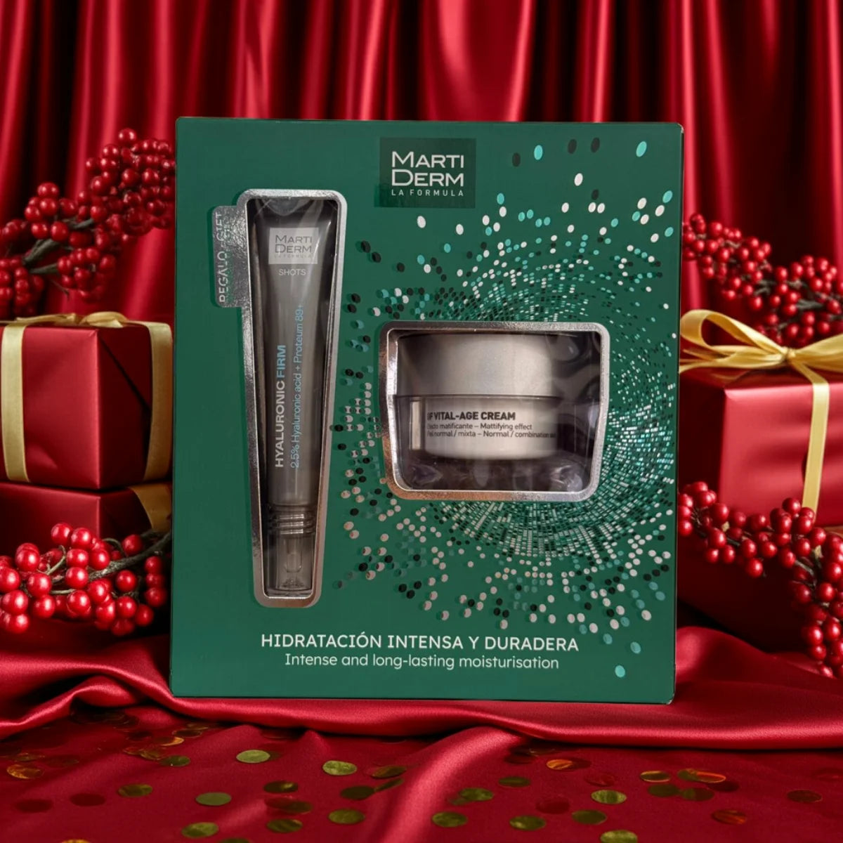 MartiDerm – Hyaluronic Firm + GF Vital Age Cream – Pack.