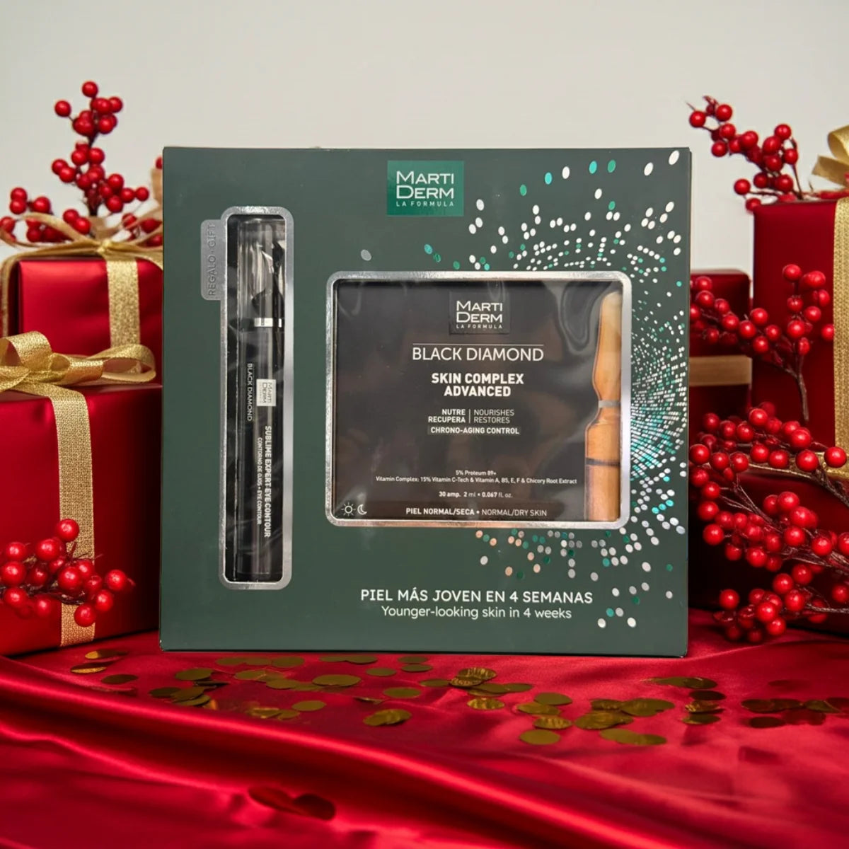 MartiDerm – Black Diamond Skin Complex Advanced + Sublime Expert Eye Contour – Pack.