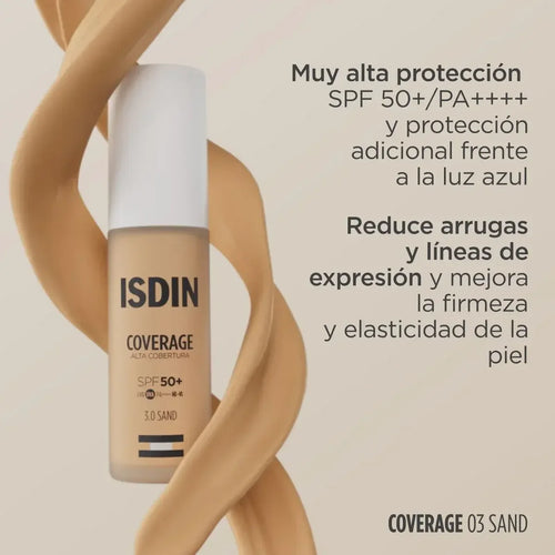 Isdin – Coverage SPF 50+ 3.0 Sand – 30 g.
