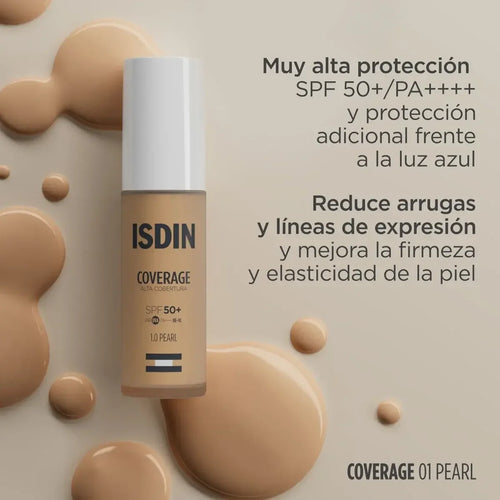 Isdin – Coverage SPF 50+ 1.0 Pearl – 30 g.