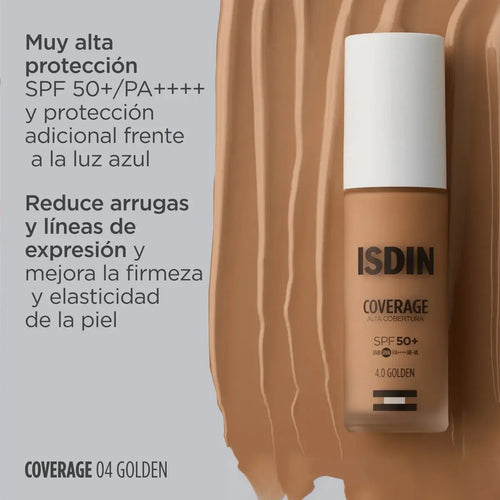 Isdin – Coverage SPF 50+ 4.0 Golden – 30 g.