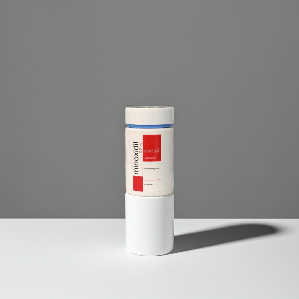 Lipherma - Minoxidil 2.5 mg - 30 Cápsulas.