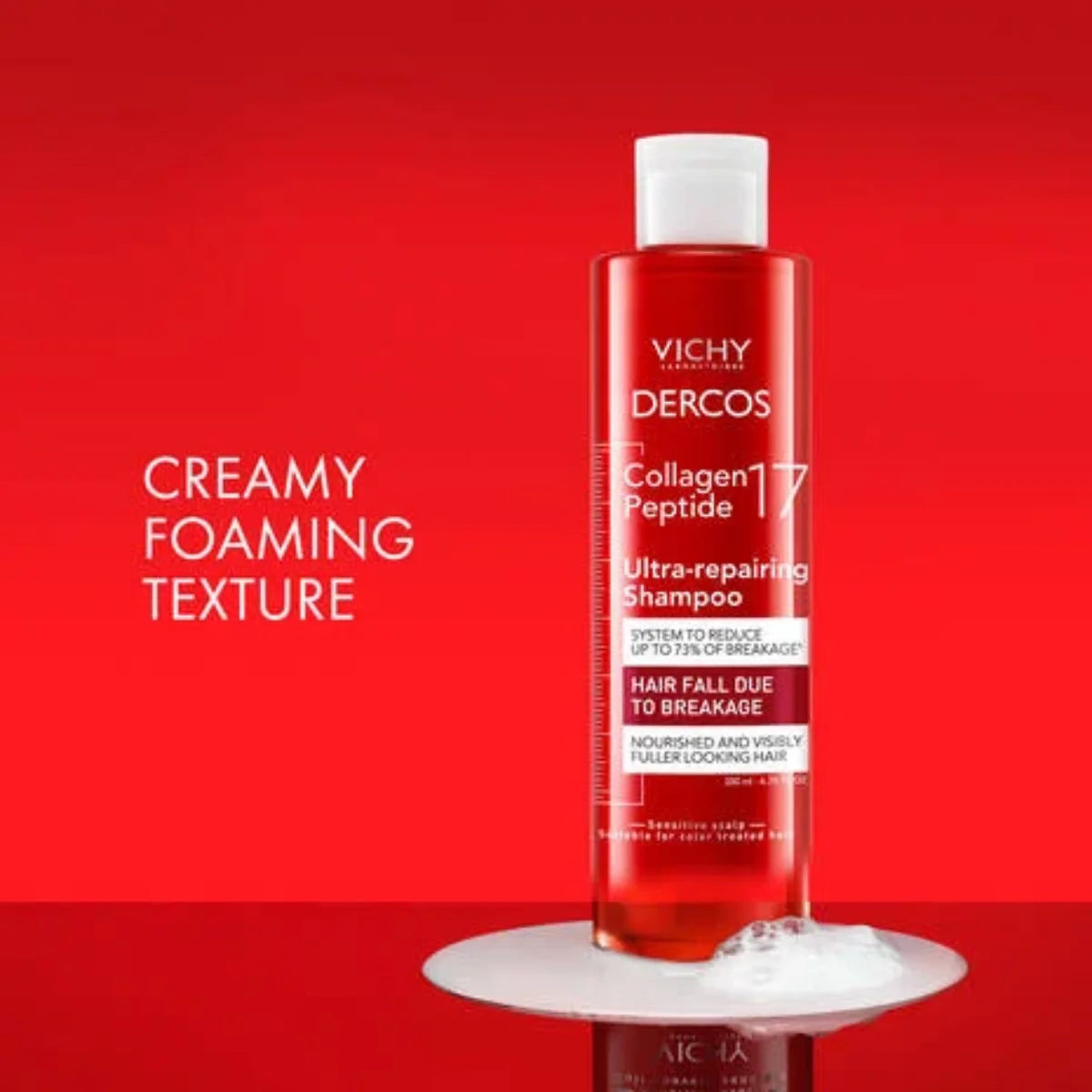 Vichy – Dercos Collagen 17 Shampoo Reparador de Daño - 200 ml.