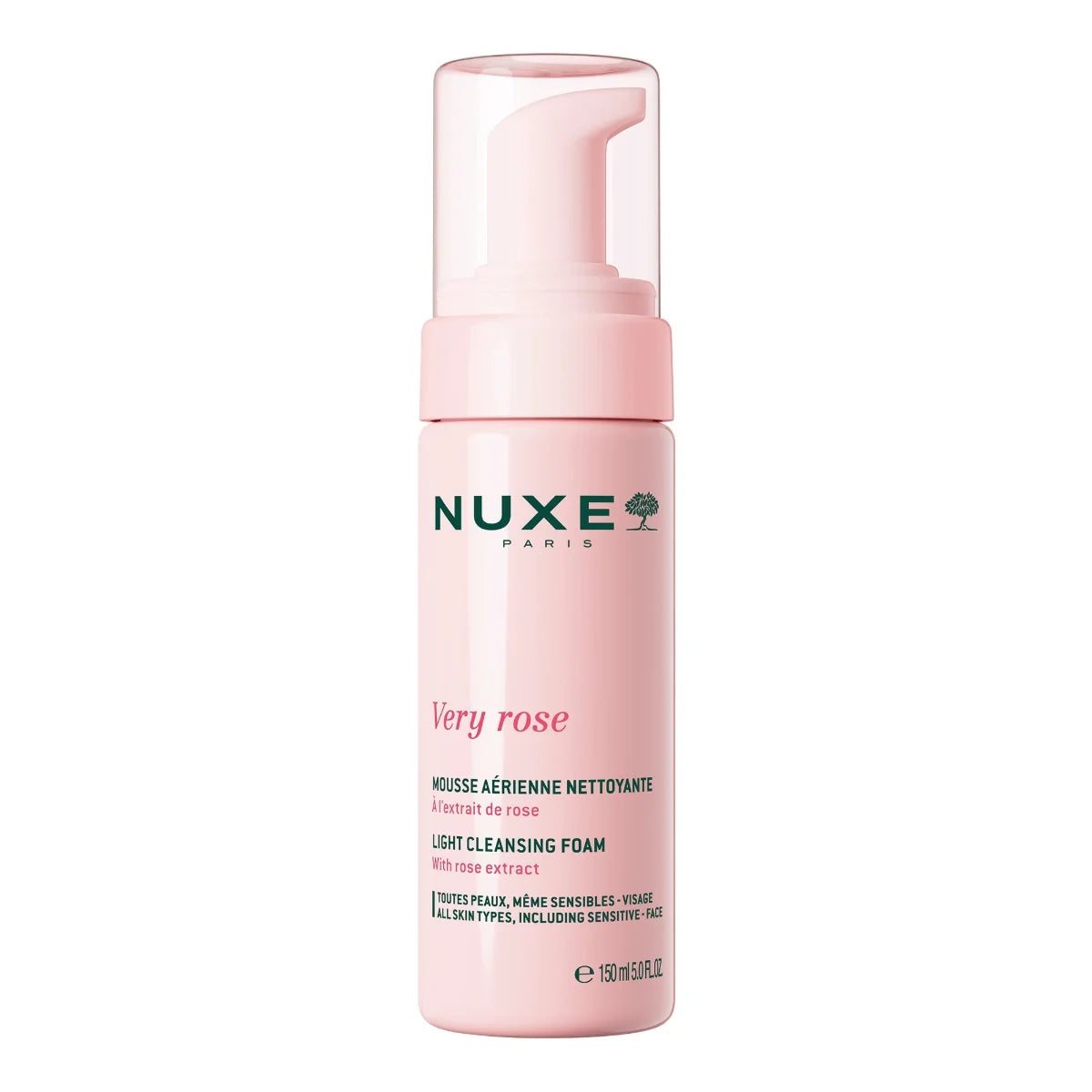 Nuxe – Very Rose Espuma Limpiadora – 150 ml.