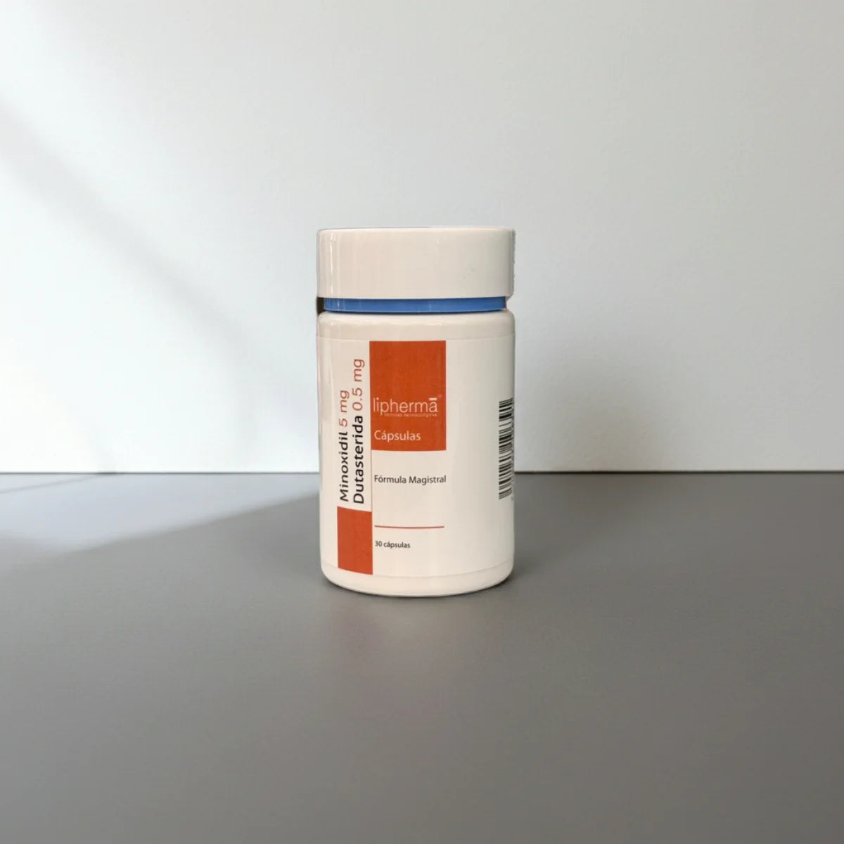 Lipherma - Minoxidil 5 mg / Dutasterida 0.5 mg - 30 Cápsulas.