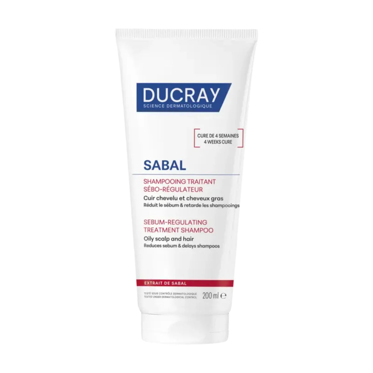 Ducray - Sabal Shampoo Seborregulador – 200 ml.