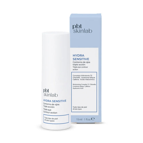 Pbt Skinlab – Hydra Sensitive Contorno de Ojos Triple Acción – 15 ml.