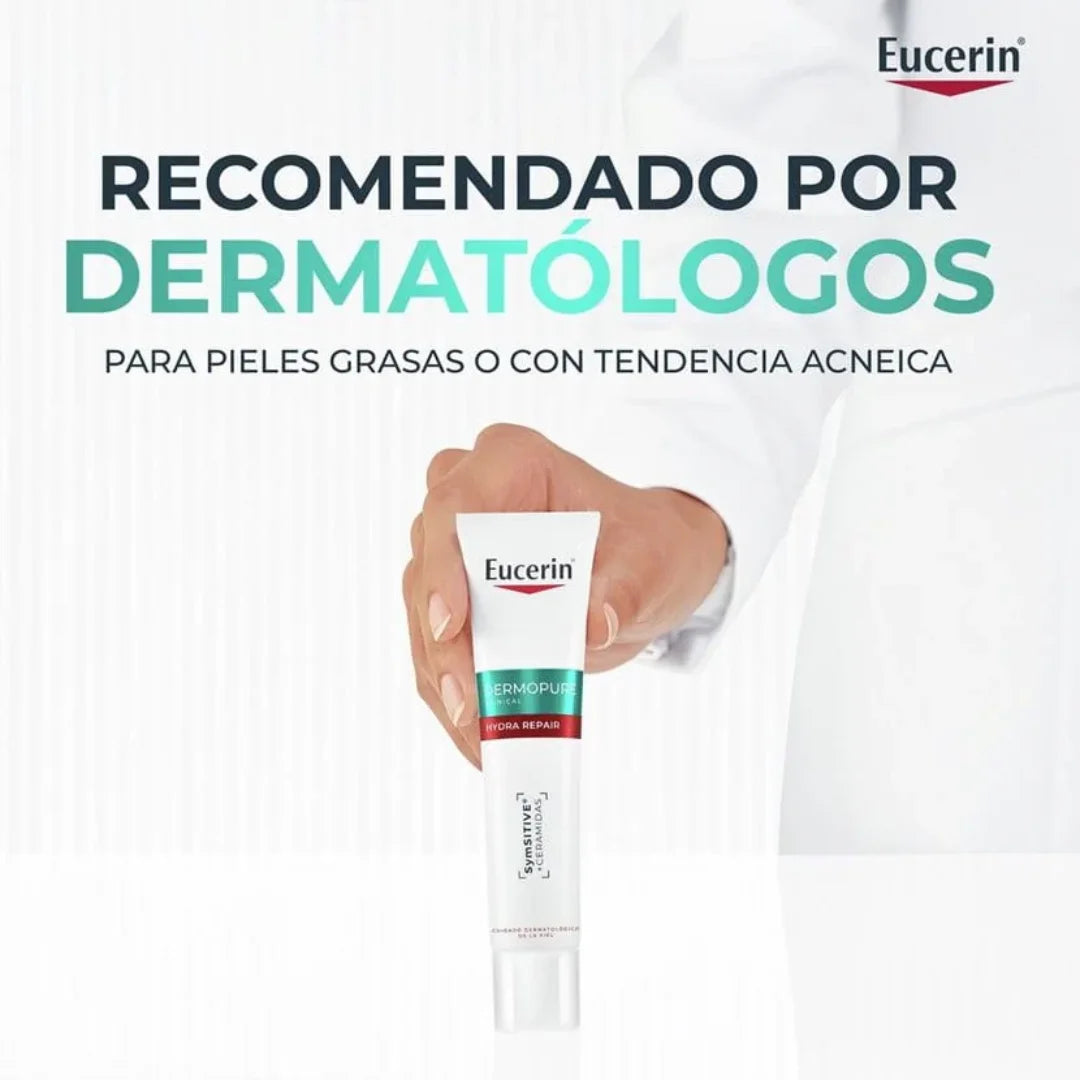 Eucerin – Dermopure Clinical Hydra Repair Crema Calmante – 40 ml.