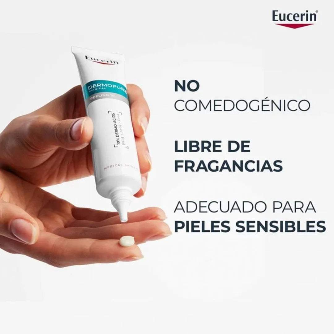 Eucerin – Dermopure Clinical Peeling 10 Crema de noche – 40 ml.