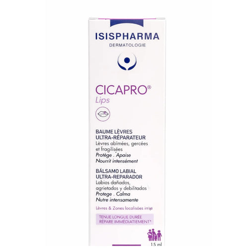 Isispharma – Cicapro Lips Bálsamo Labial Ultra-Reparador - 15 ml.