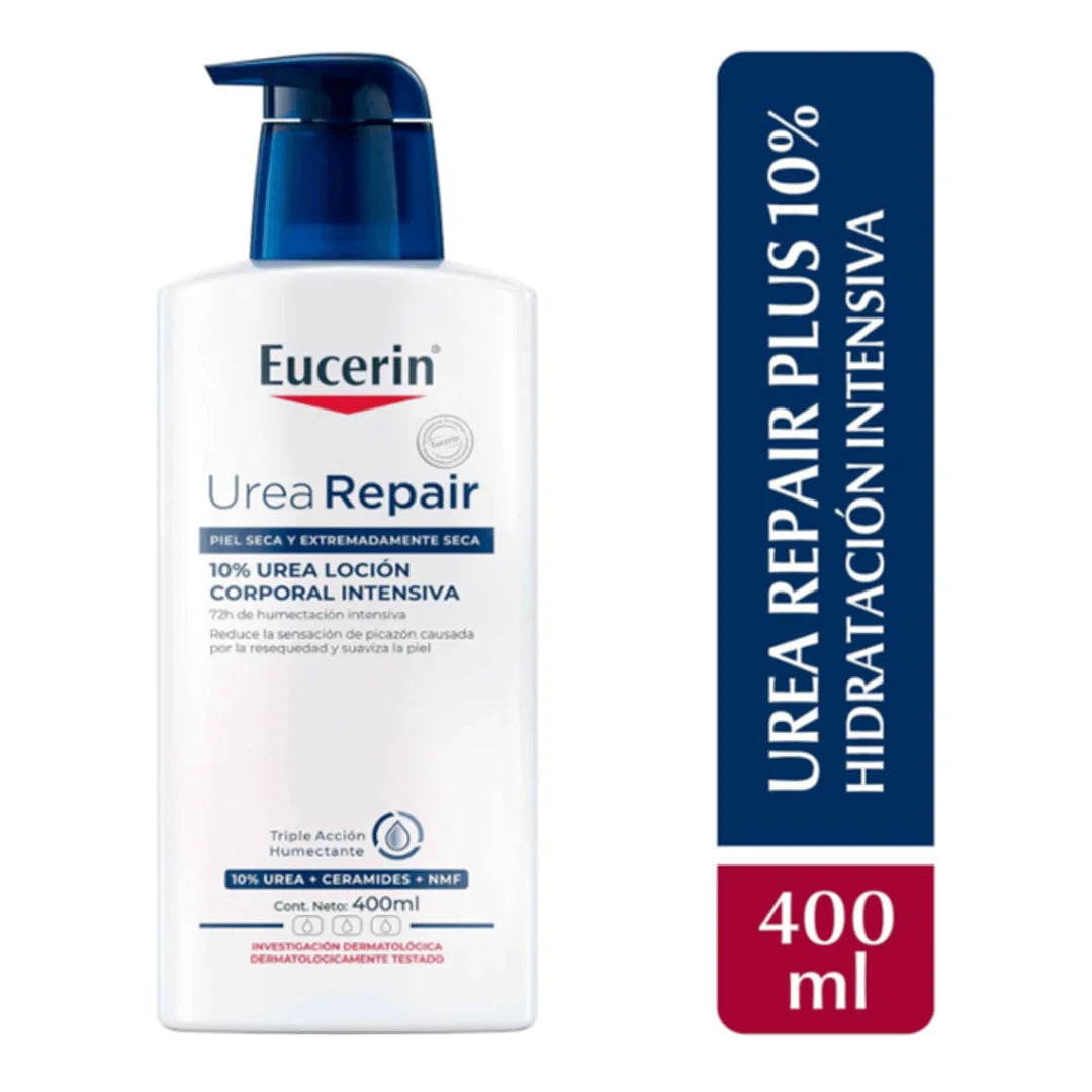 Eucerin – Urea Repair 10% Loción Corporal Intensiva – 400 ml.