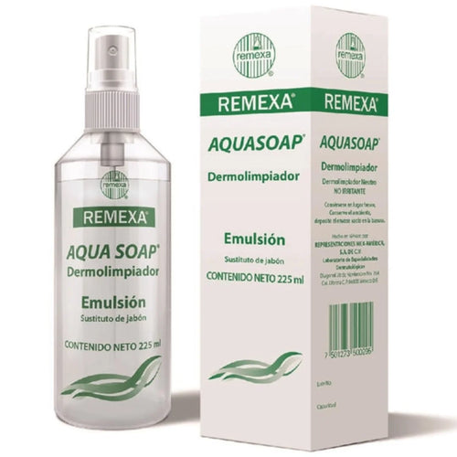 Remexa – Aquasoap Dermolimpiador Emulsión – 225 ml.