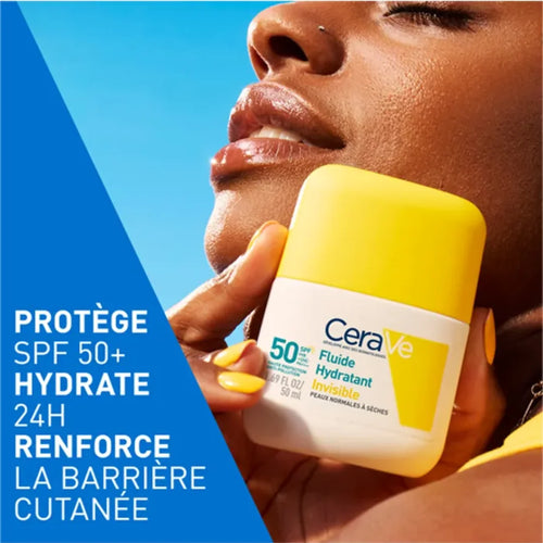 CeraVe – Fluido Protector Invisible Hidratante SPF50 – 50 ml.