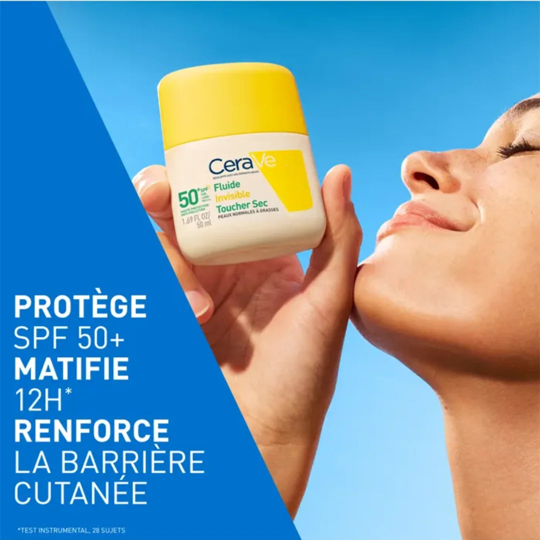 CeraVe – Fluido Protector Invisible Oil Control SPF50+ – 50 ml.