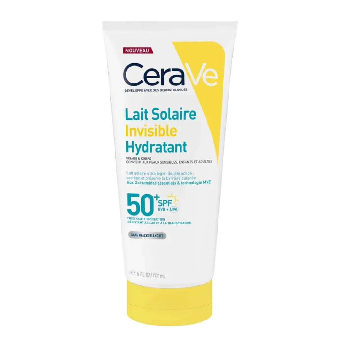 CeraVe – Loción Protectora Invisible Hidratante SPF50+ – 177 ml.