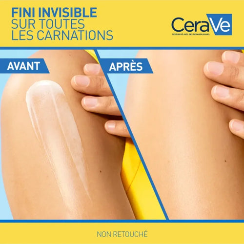 CeraVe – Loción Protectora Invisible Hidratante SPF50+ – 177 ml.