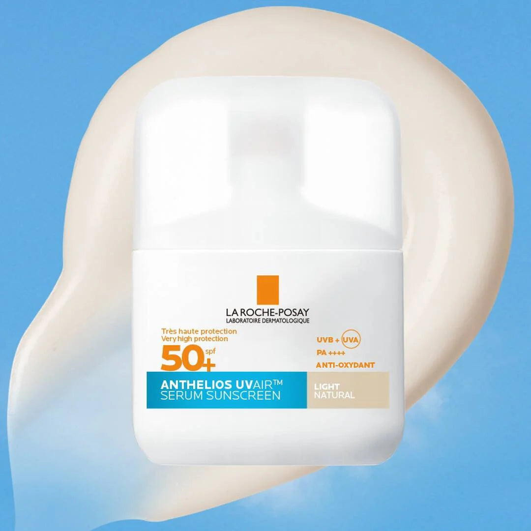 La Roche Posay – Anthelios UVAir Sérum Protector Solar SPF50+ Tono Claro – 50 ml.
