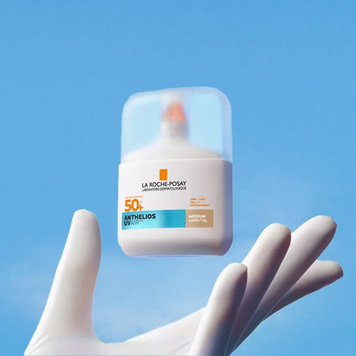 La Roche Posay – Anthelios UVAir Sérum Protector Solar SPF50+ Tono Medio – 50 ml.