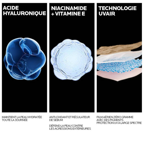 La Roche Posay – Anthelios UVAir Sérum Protector Solar SPF50+ Tono Medio – 50 ml.