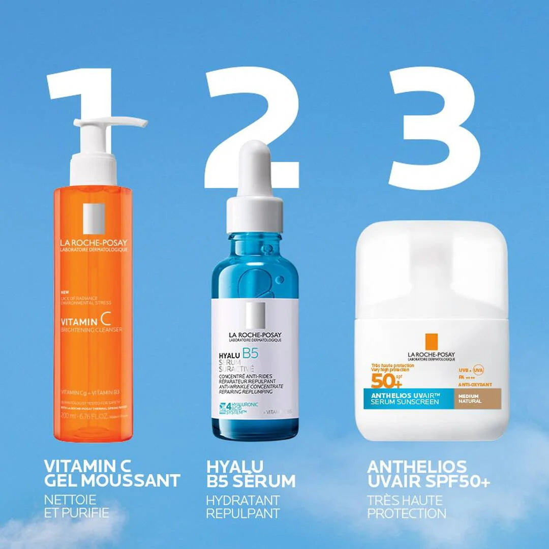 La Roche Posay – Anthelios UVAir Sérum Protector Solar SPF50+ Tono Medio – 50 ml.