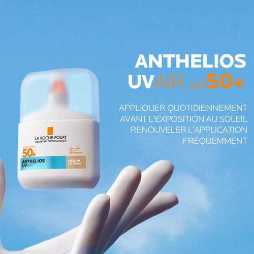La Roche Posay – Anthelios UVAir Sérum Protector Solar SPF50+ Tono Medio – 50 ml.