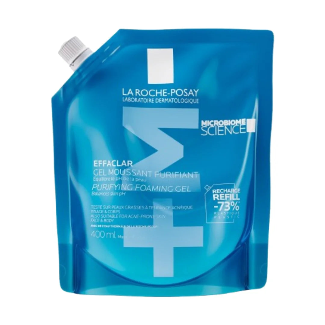 La Roche Posay – Effaclar Gel Purificante +M Refill – 400 ml.
