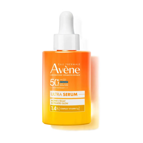 Avene – Ultra Sérum SPF50+ Efecto Iluminador 1.4% [COMPLEX* VITAMIN Cg] – 30 ml.