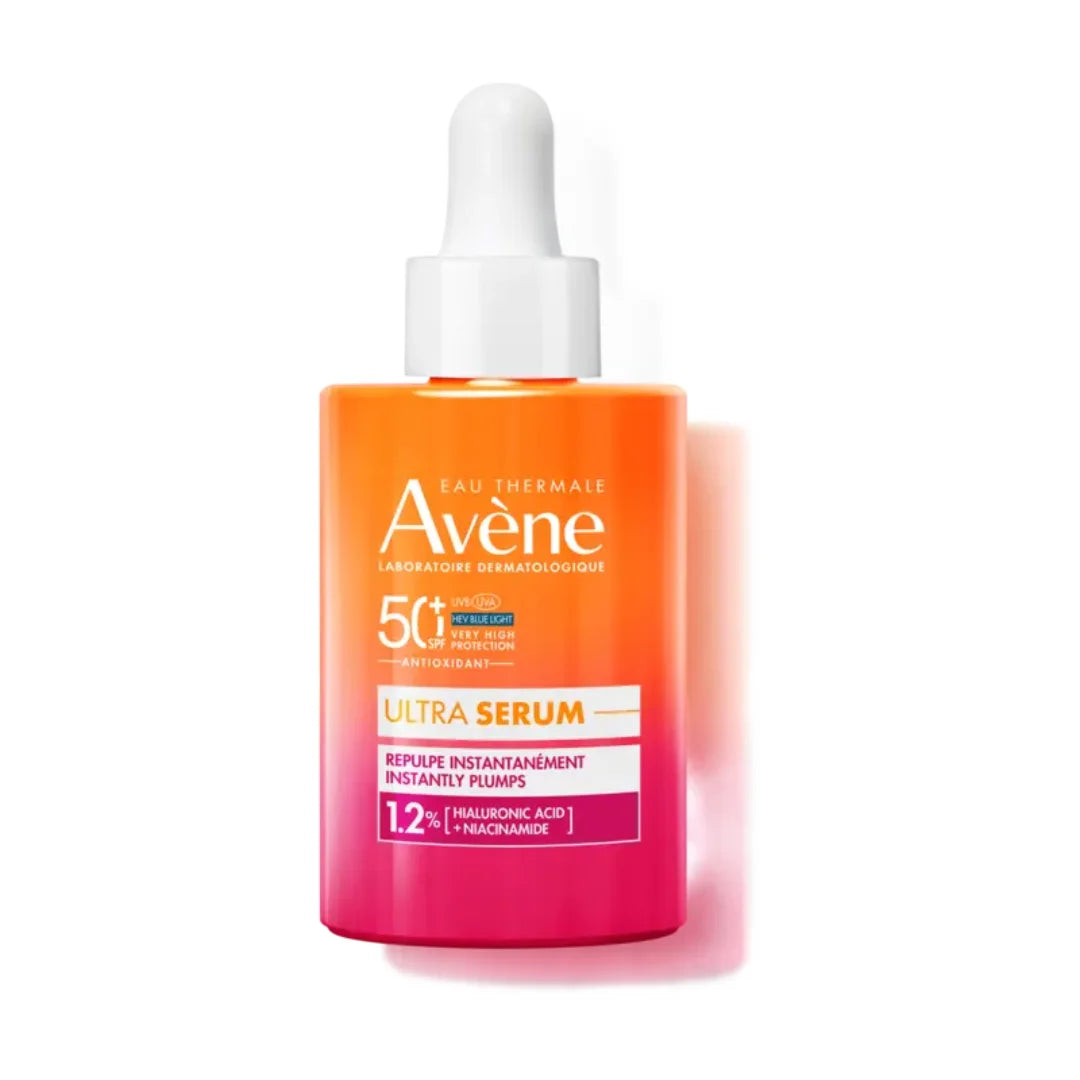 Avene – Ultra Sérum SPF50+ Efecto Rellenador 1.2 [Hyaluronic Acid + Niacinamide] – 30 ml.