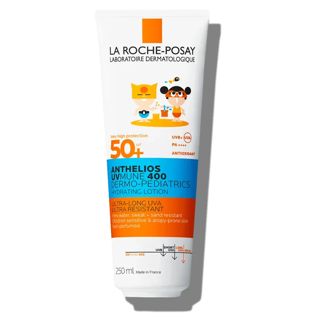 La Roche Posay – Anthelios UVMune 400 Dermo-Pediatrics SPF50+ Leche Hidratante – 250 ml.