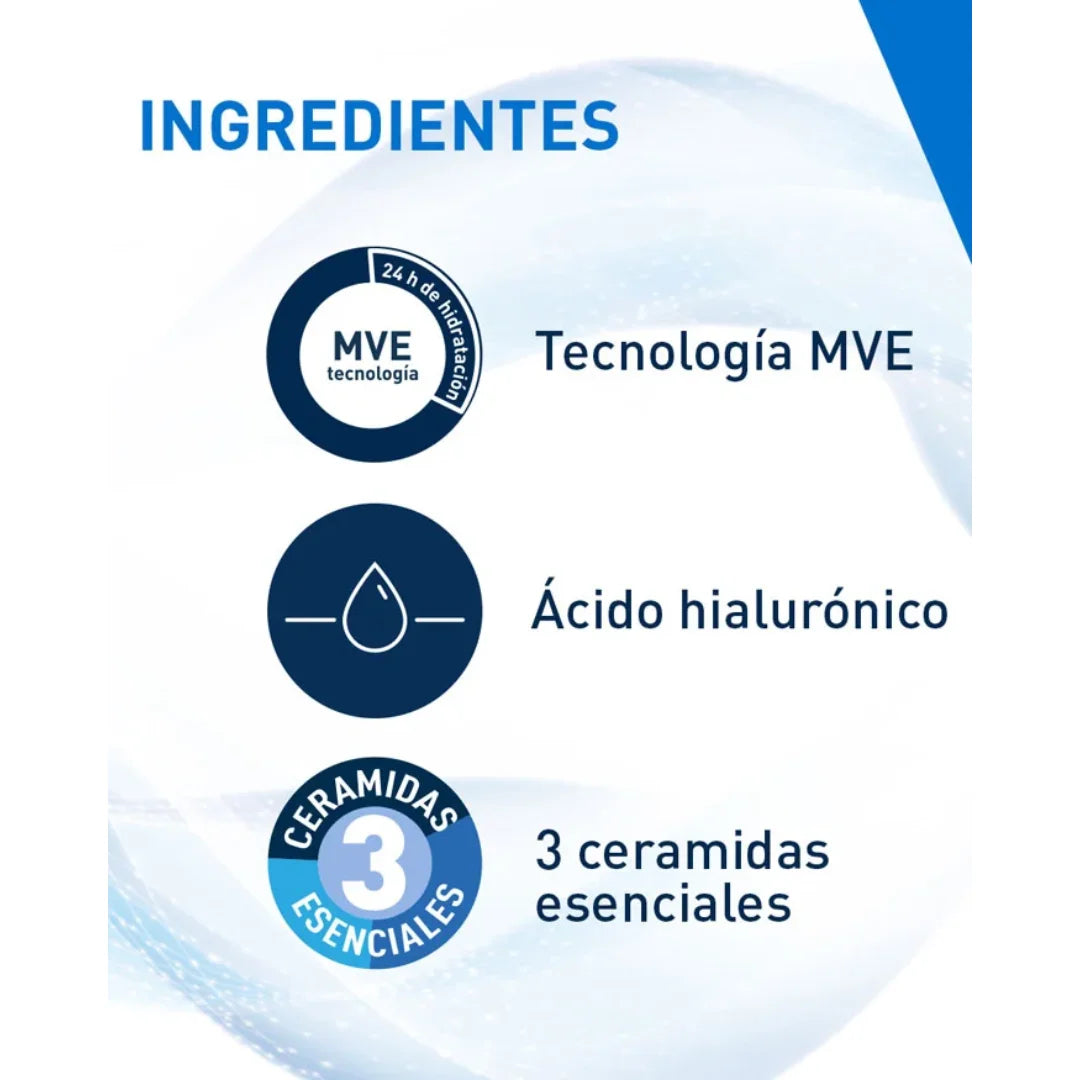 CeraVe – Crema Hidratante Para Rostro y Cuerpo – 542 g.