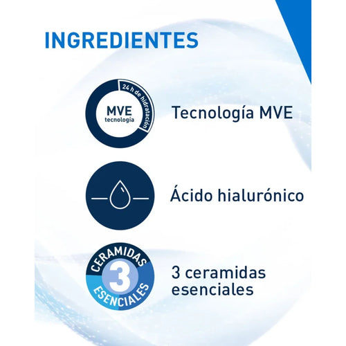 CeraVe – Crema Hidratante Para Rostro y Cuerpo – 542 g.