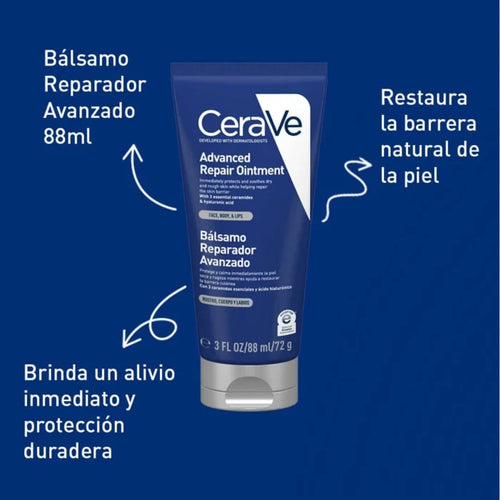 CeraVe – Bálsamo Reparador Avanzado – 88 ml.