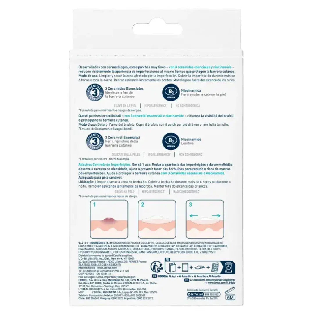 CeraVe – Parches Control Imperfecciones – 22 parches