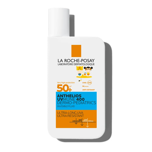 La Roche Posay – Anthelios UVMune 400 Dermo-Pediatrics Fluido Invisible SPF50+ – 50 ml.