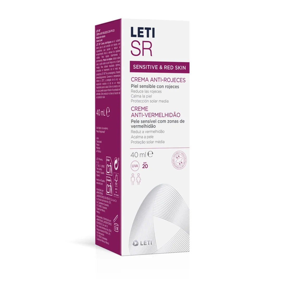 Armstrong – Leti SR Crema Anti-Rojeces - 40 ml.