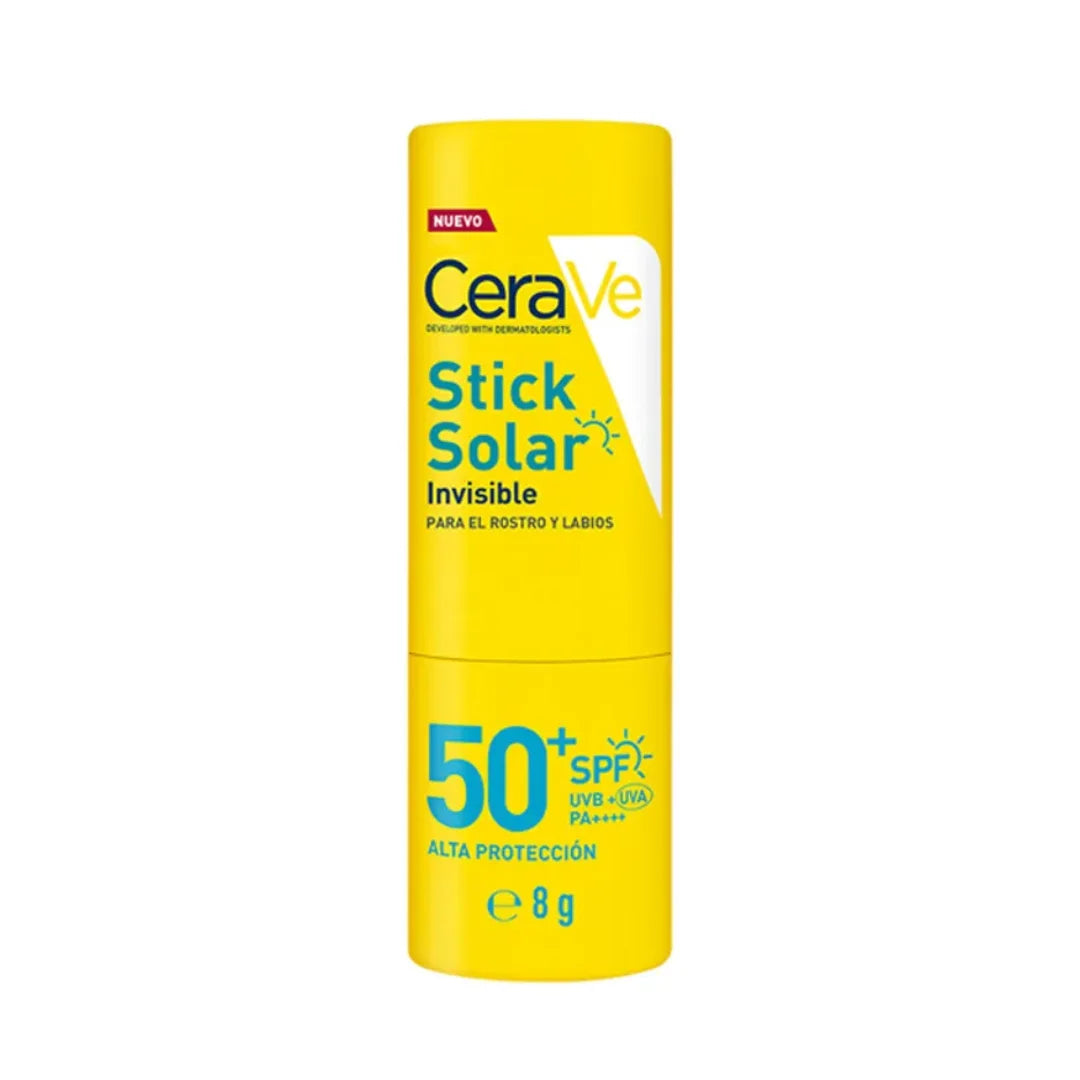 CeraVe – Stick Solar Invisible Rostro y Labios – 8 g.