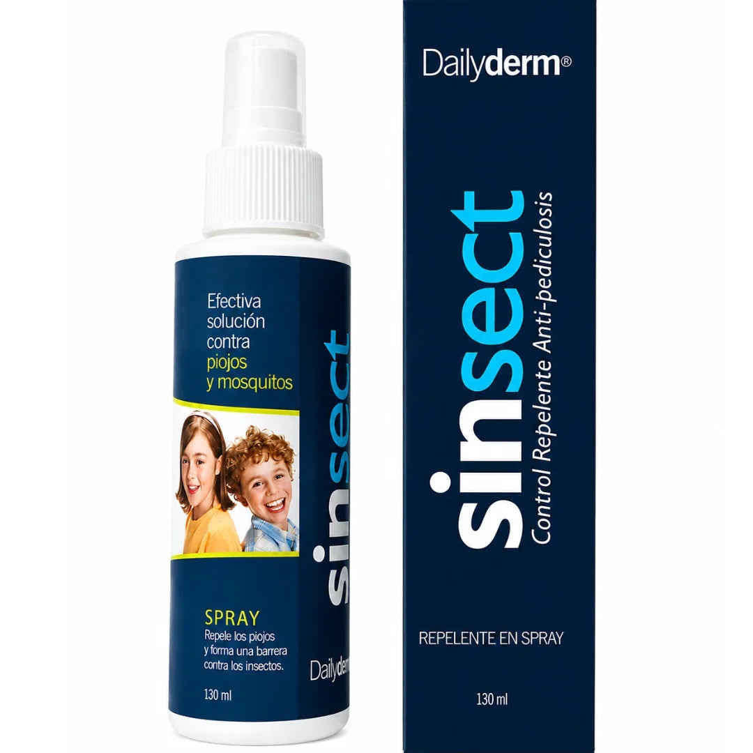 Dailyderm – Sinsect Spray Repelente – 130 ml.