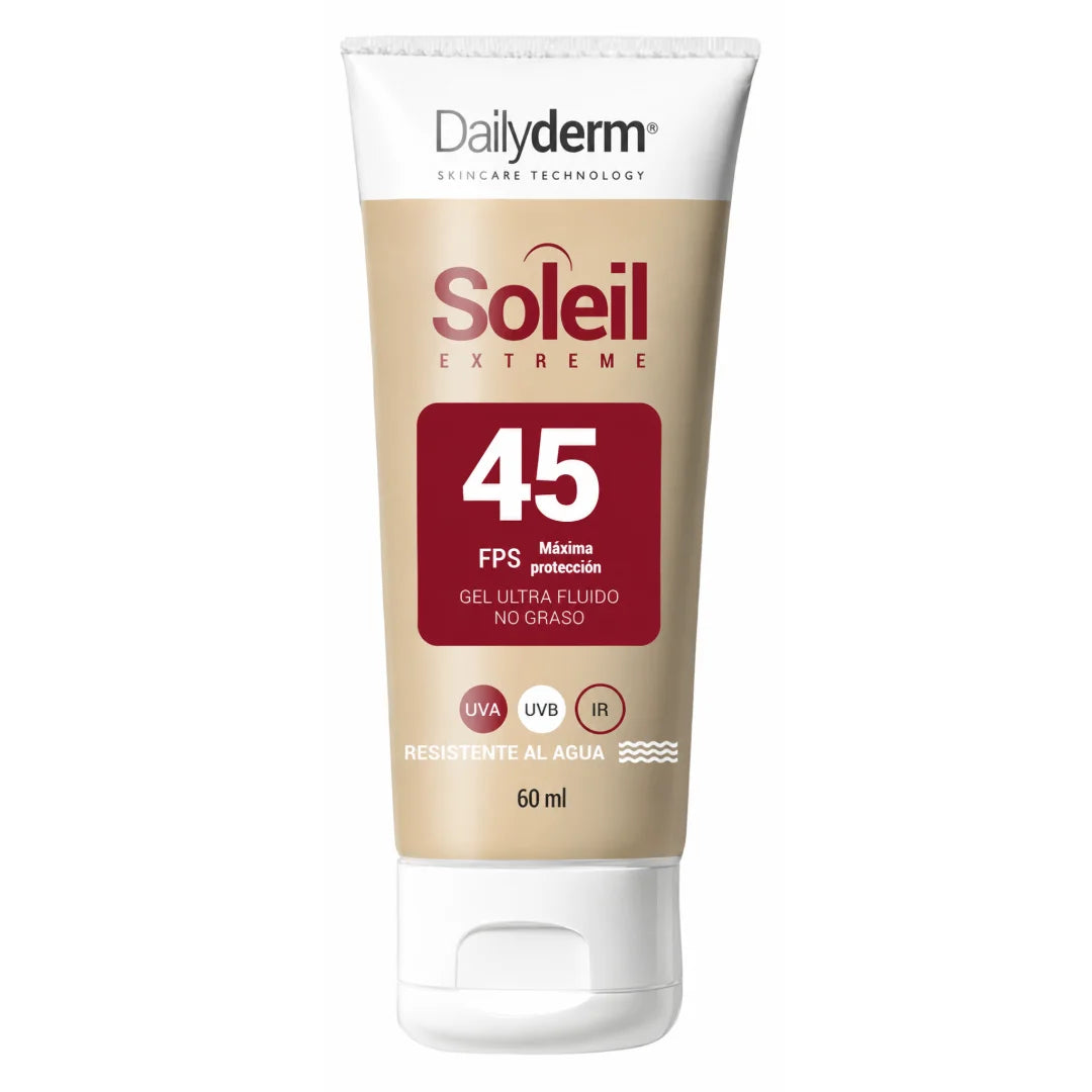 Dailyderm – Soleil Extreme FPS45 Gel Ligero – 60 g.