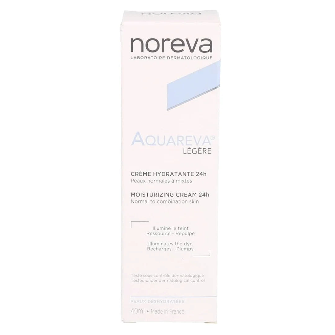 Noreva – Aquareva Crema Hidratante Ligera 24h – 40 ml.