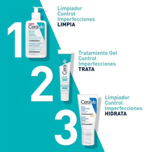 CeraVe – Limpiador Control Imperfecciones – 473 ml.