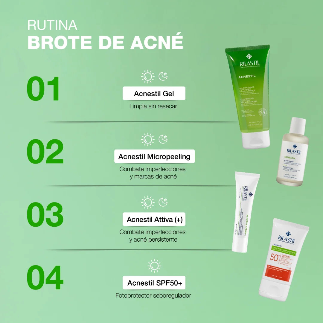 Rilastil – Acnestil Gel Detergente – 200 ml.