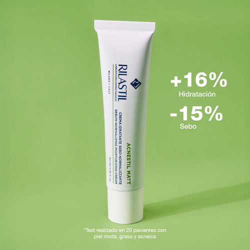 Rilastil – Acnestil Matt Crema Hidratante – 40 ml.