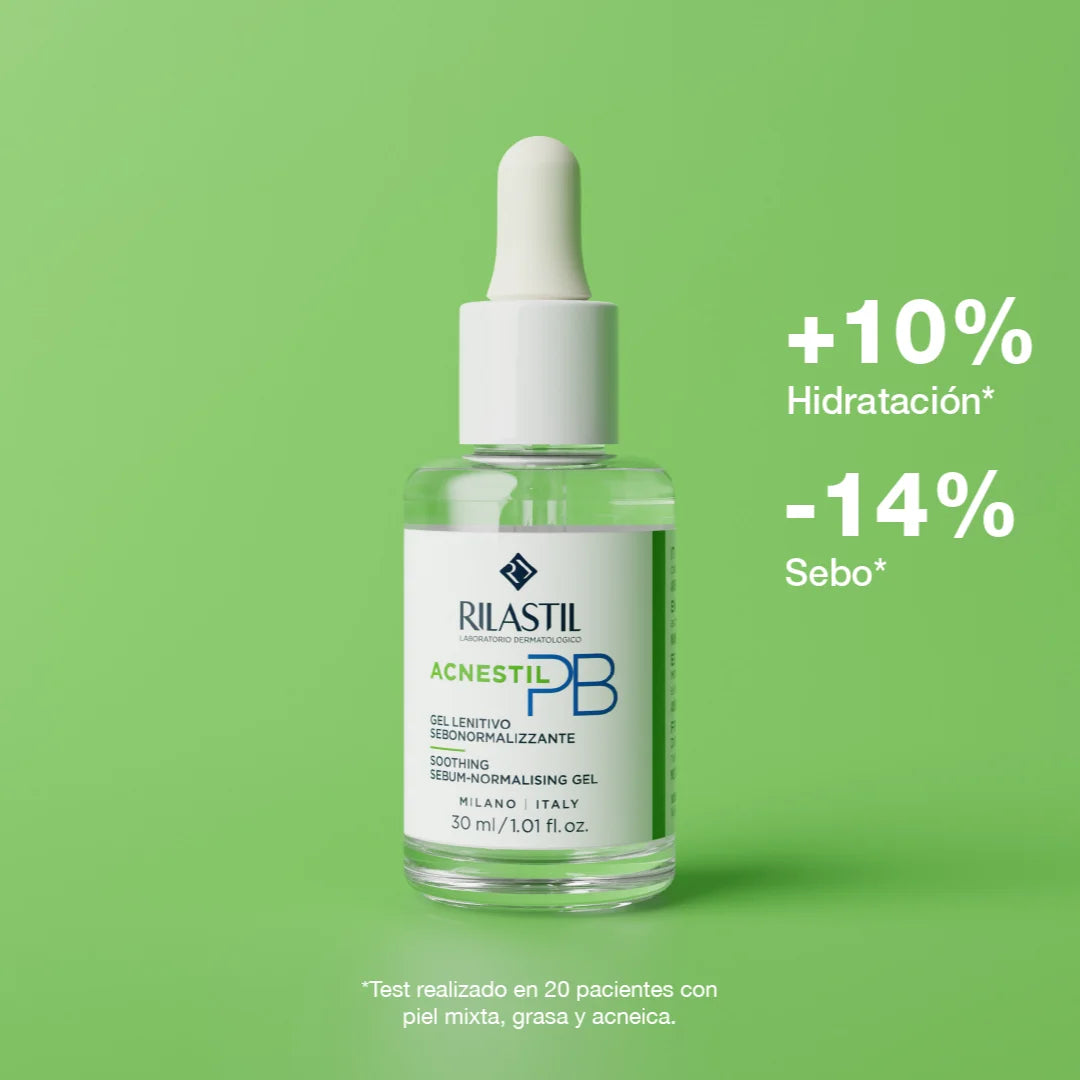 Rilastil – Acnestil PB Gel-Sérum Calmante Seboregulador – 30 ml.