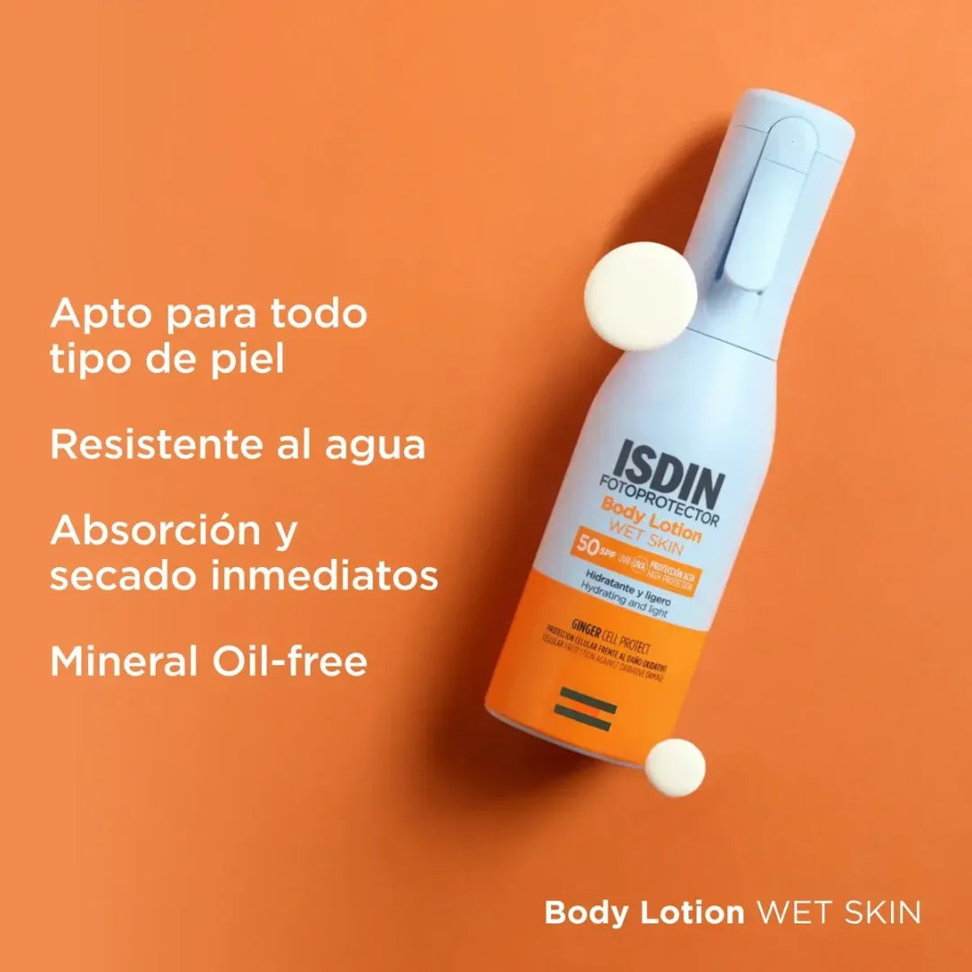 Isdin – Fotoprotector Body Lotion Wet Skin SPF50 – 250 ml.