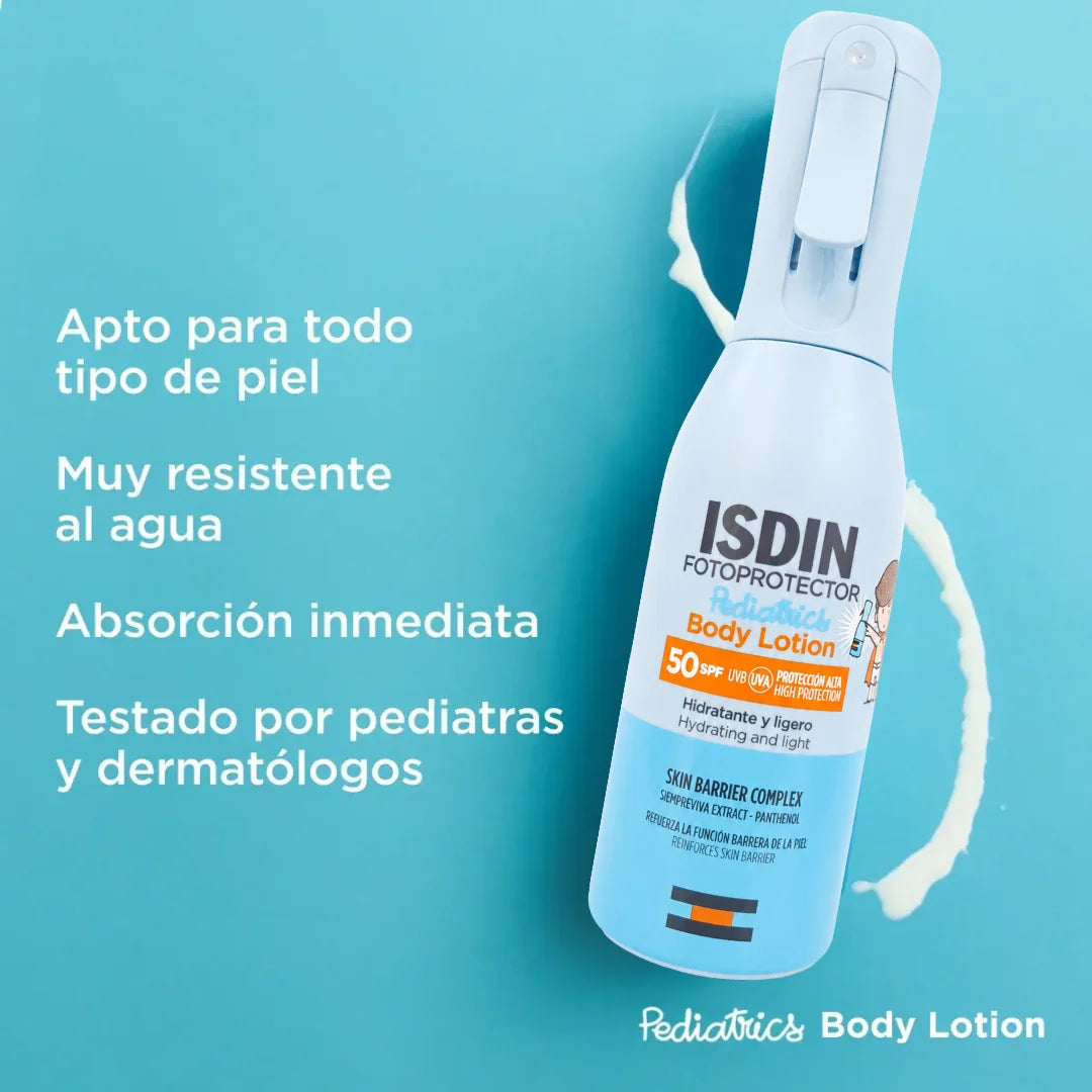 Isdin – Fotoprotector Body Lotion Pediatrics SPF50 – 250 ml.