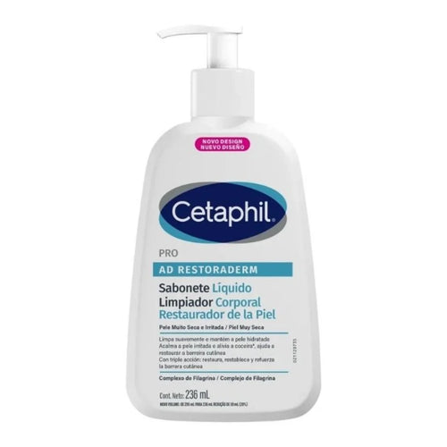 Cetaphil – PRO AD Restoraderm Limpiador Corporal – 236 ml.