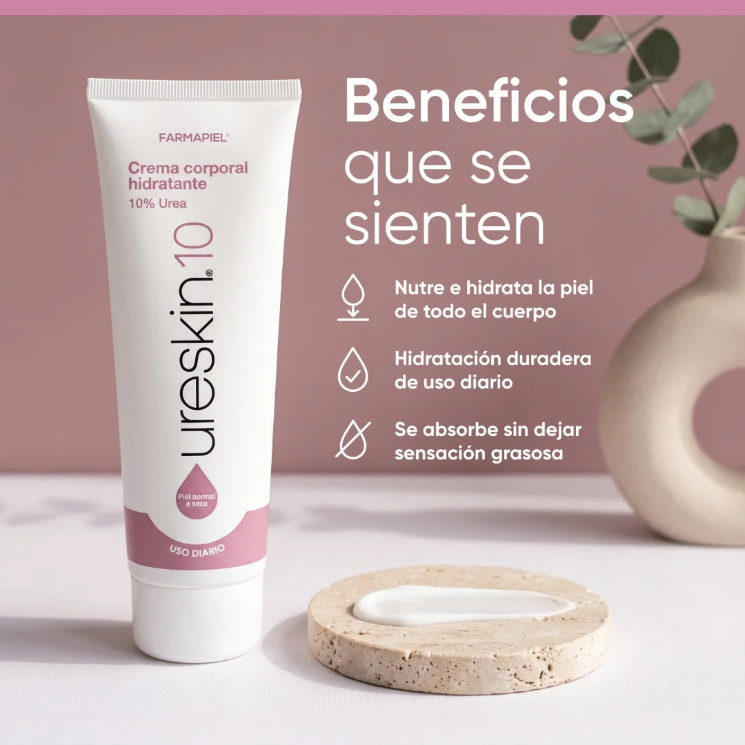 Farmapiel – Ureskin 10 Crema Corporal Hidratante Urea 10% - 250 g.