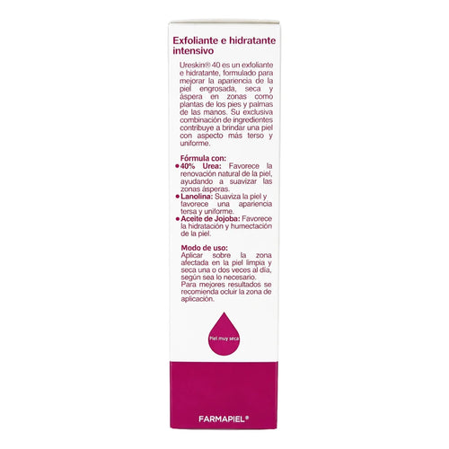 Farmapiel – Ureskin 40 Exfoliante e Hidratante Intensivo Urea 40% - 50 g.
