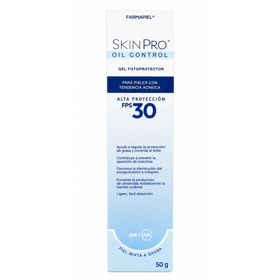 Farmapiel – Skin Pro Oil Control Gel Fotoprotector FPS30 - 50 g.