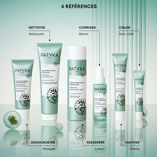 Patyka – Pure Masque Charbon Détox – 50 ml.